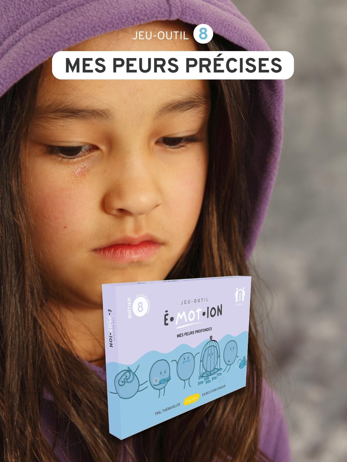 Jeu-outil É•mot•ion - Mes peurs précises | Les Éditions Émotion