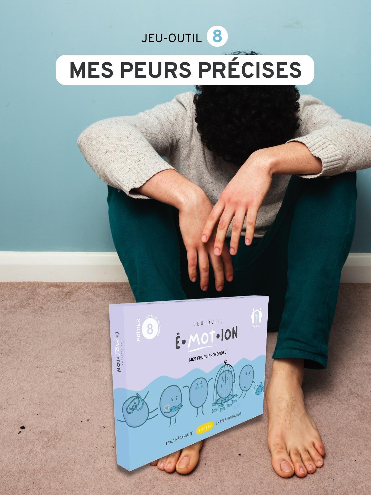 Jeu-outil É•mot•ion - Mes peurs précises | Les Éditions Émotion