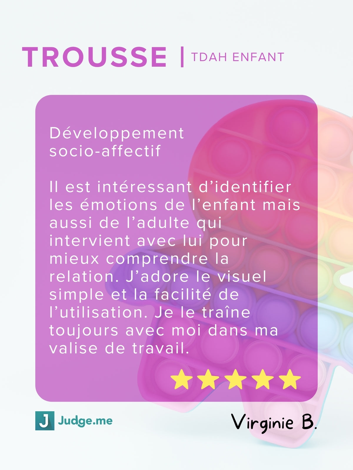 Trousse | TDAH Enfant | Éditions Émotion