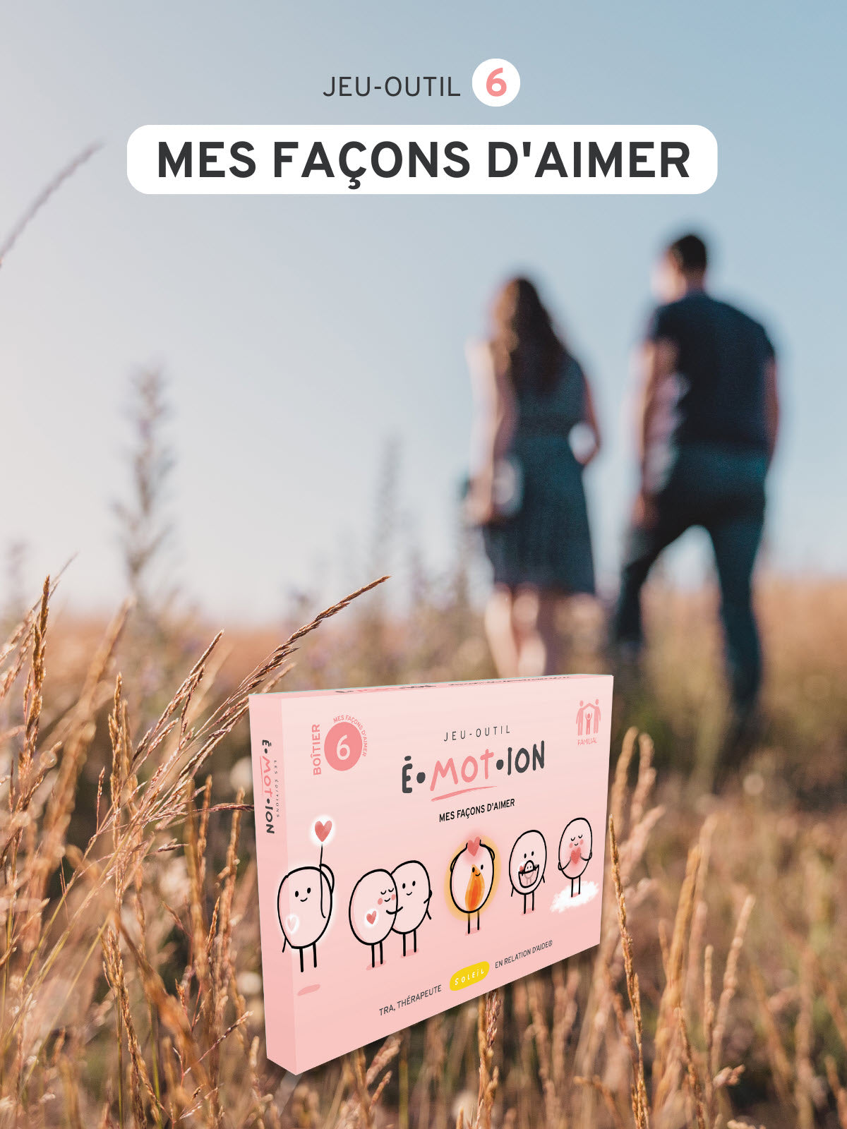 Jeu-outil É•mot•ion - Mes façons d'aimer | Les Éditions Émotion