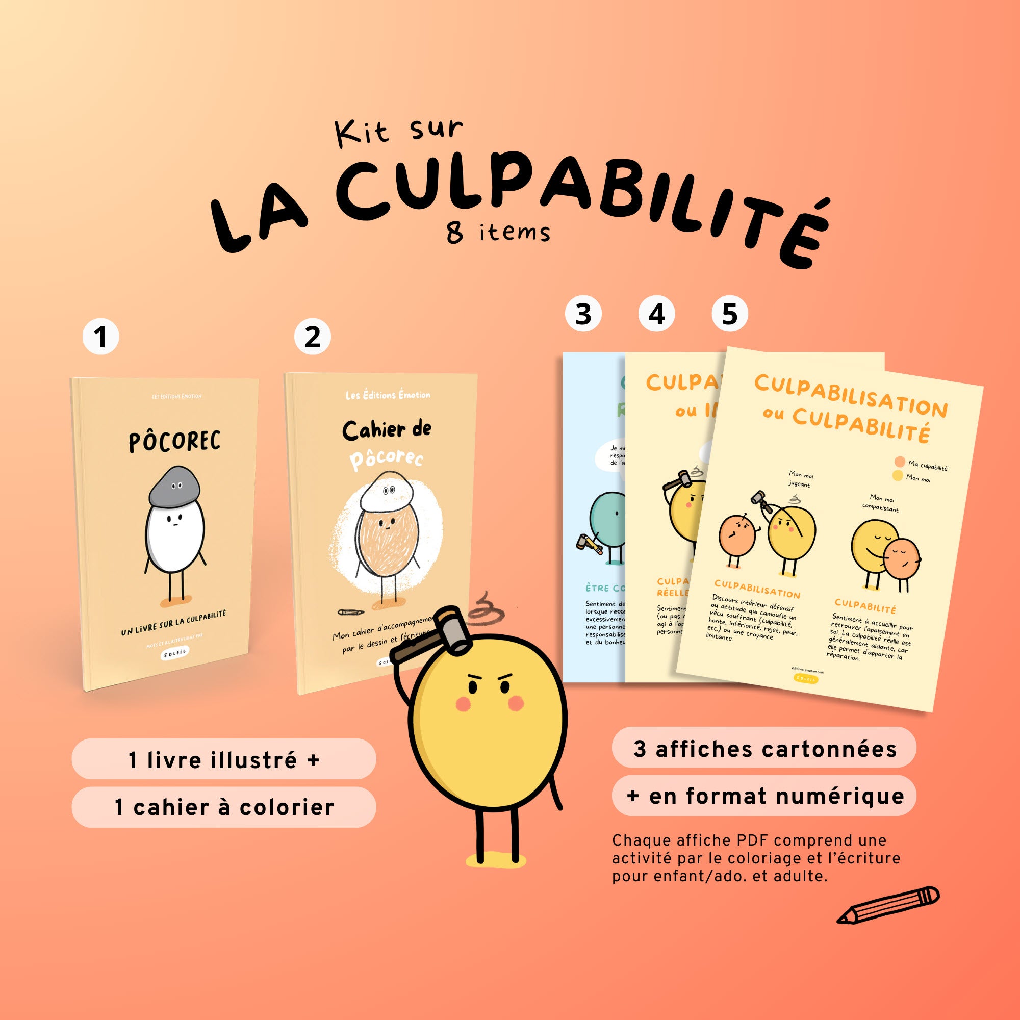 Kit sur la culpabilité | Les Éditions Émotion