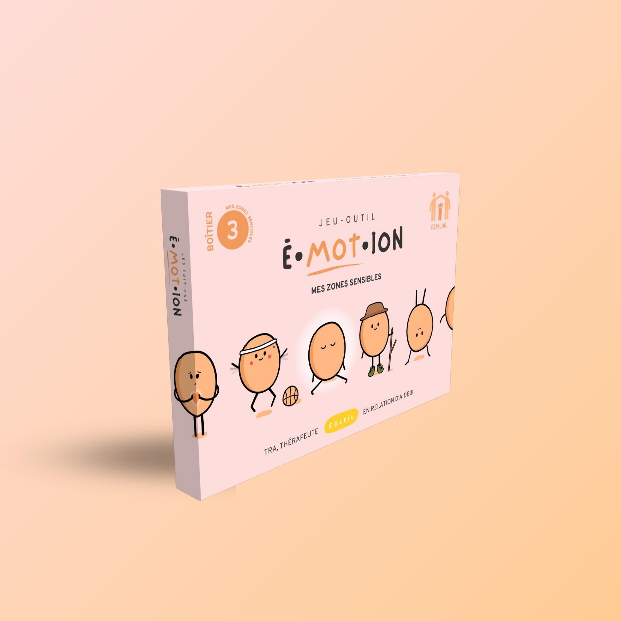 Jeu-outil É•mot•ion | Mes zones sensibles | Éditions Émotion