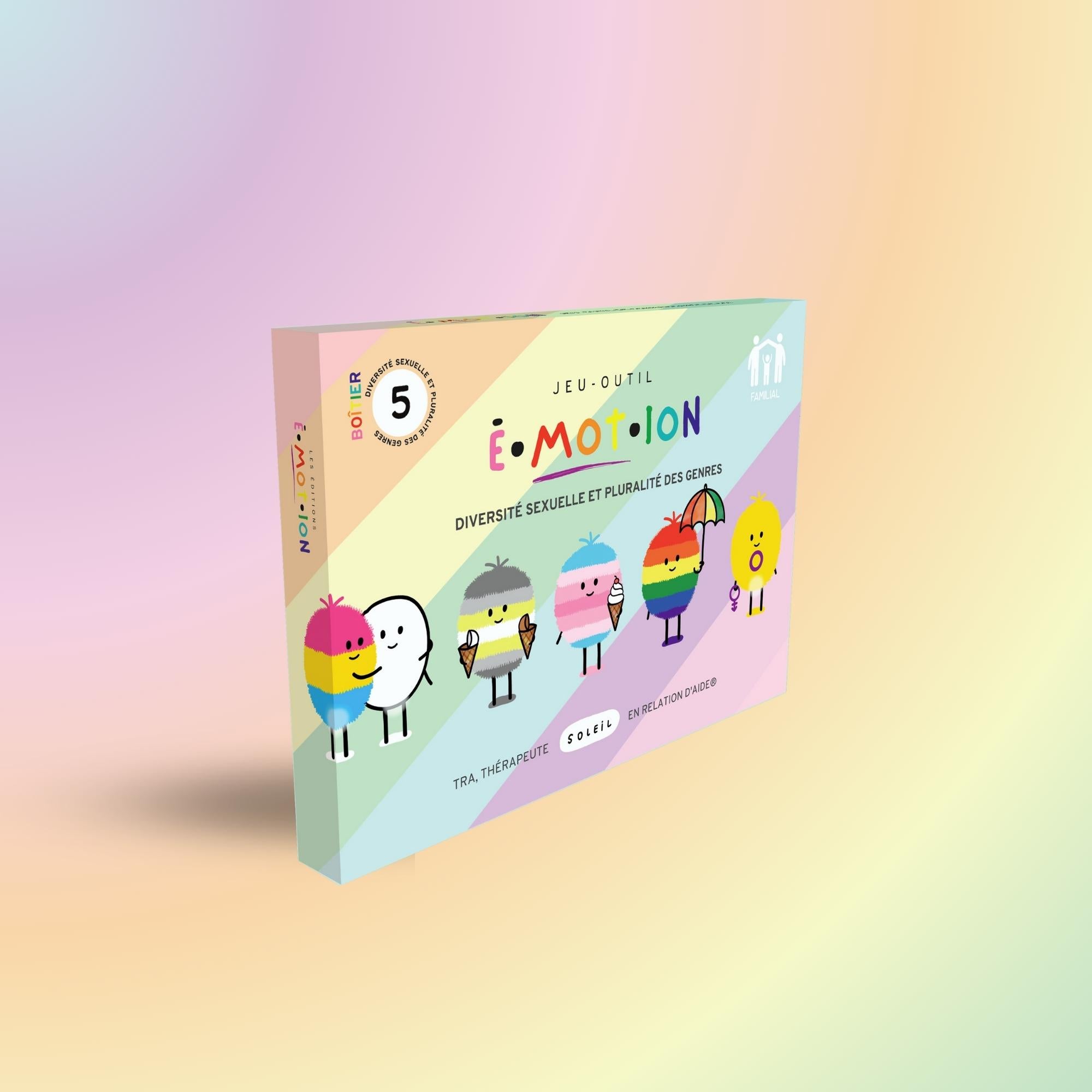 Jeu-outil É•mot•ion | Diversité sexuelle et pluralité des genres | Éditions Émotion