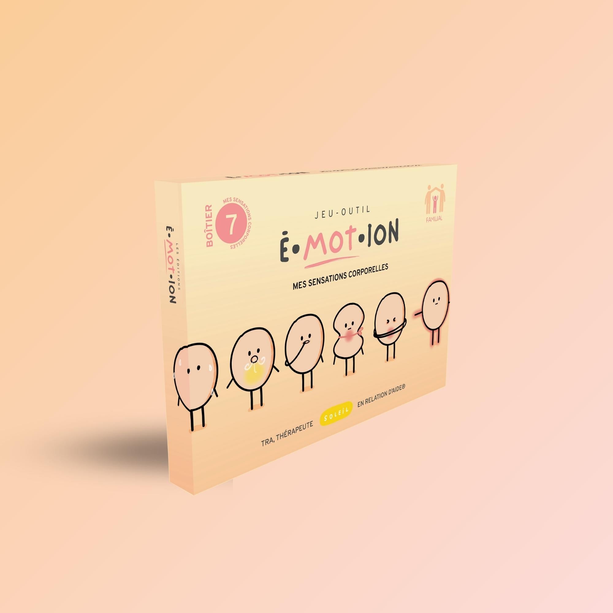 Jeu-outil É•mot•ion | Mes sensations corporelles | Éditions Émotion