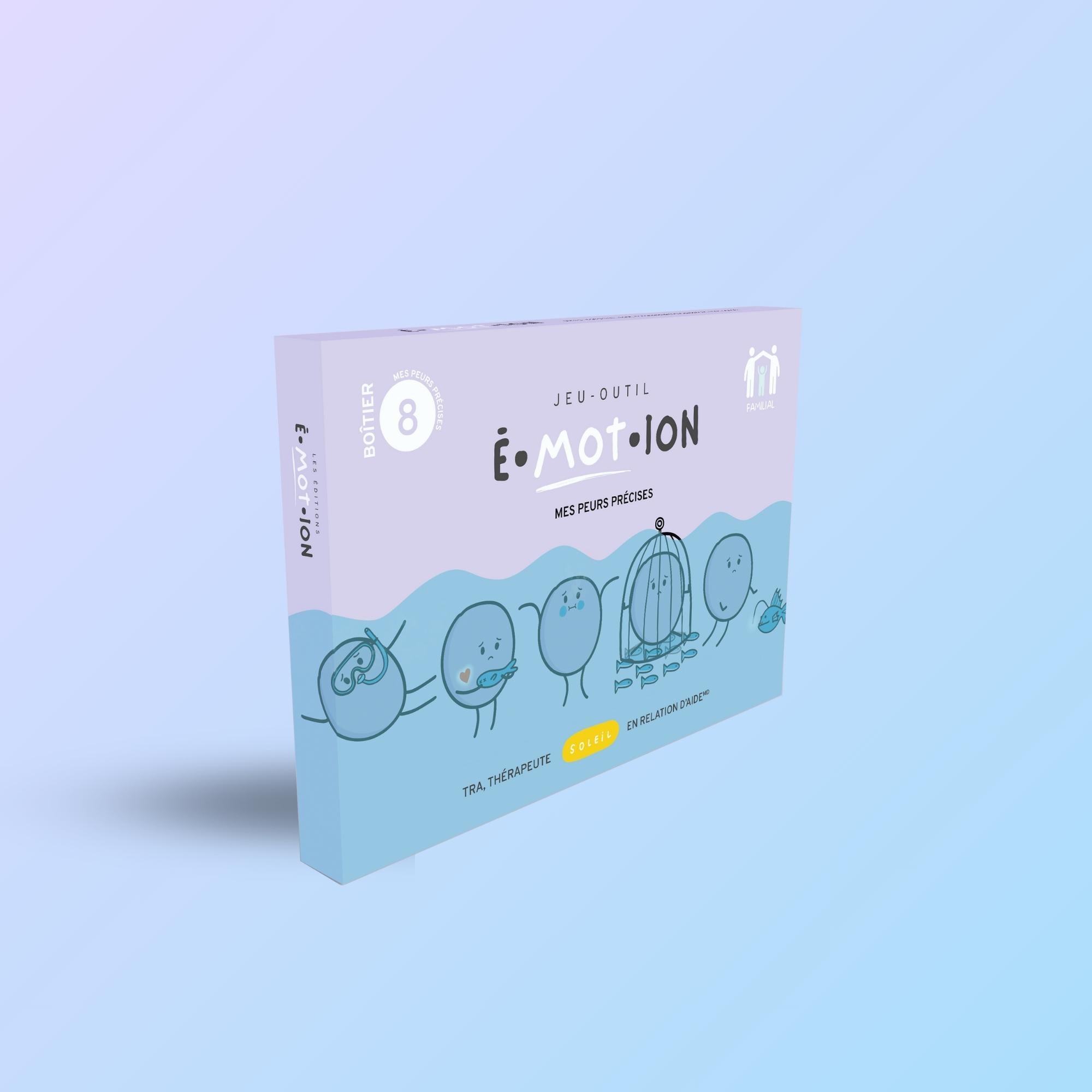 Jeu-outil É•mot•ion - Mes peurs précises | Les Éditions Émotion