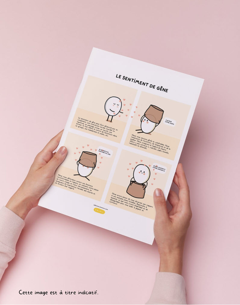 Les sentiment en BD - Gêne | Éditions Émotion