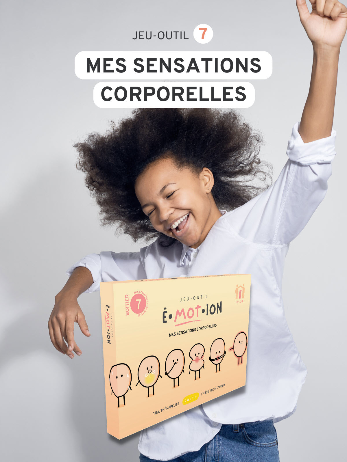 Jeu-outil É•mot•ion - Mes sensations corporelles | Les Éditions Émotion