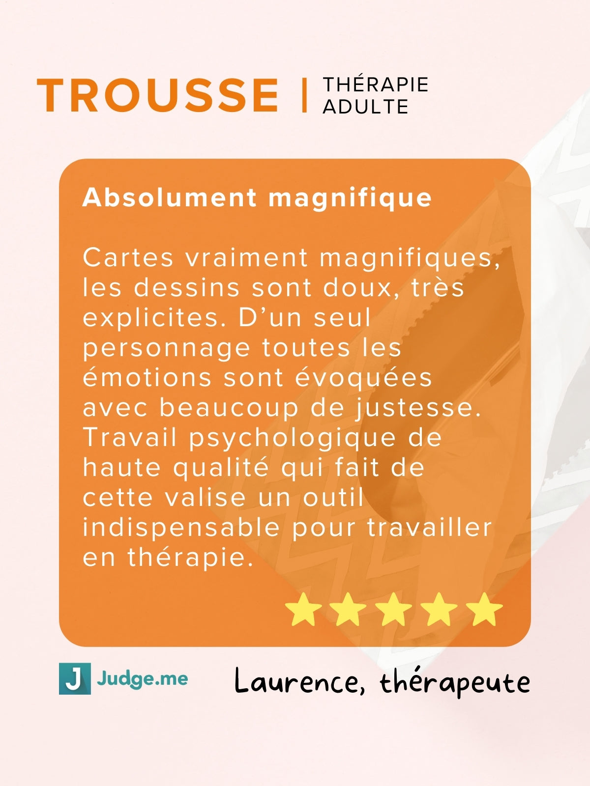 Trousse | Thérapie adulte | Éditions Émotion