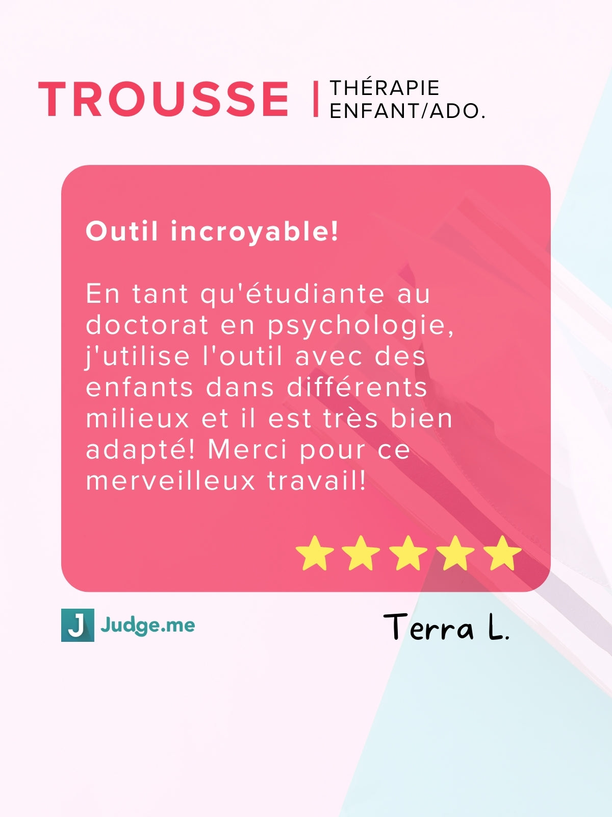 Trousse | Thérapie Enfant / Ado. | Éditions Émotion