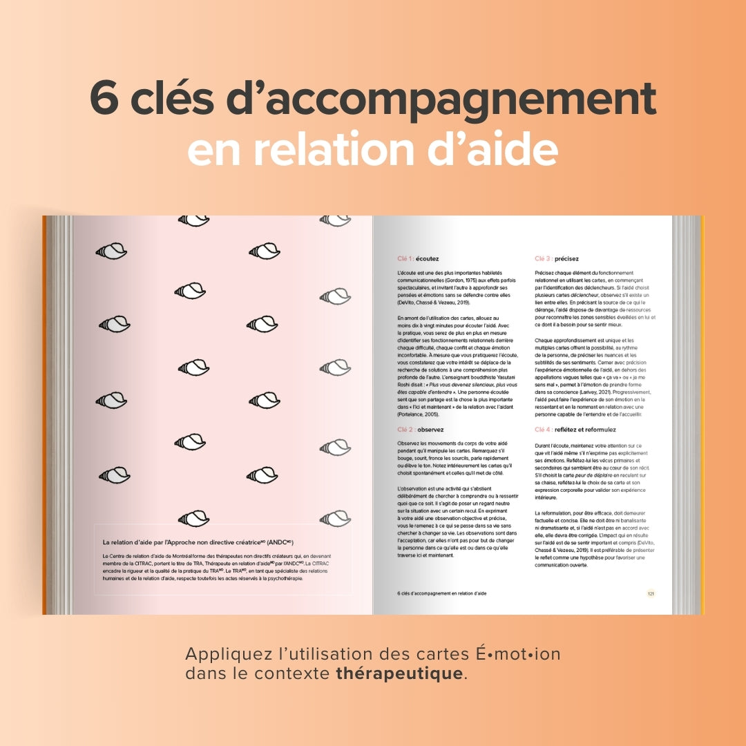 Manuel des jeux-outils - Fondements et pratiques des cartes É•mot•ion | Éditions Émotion