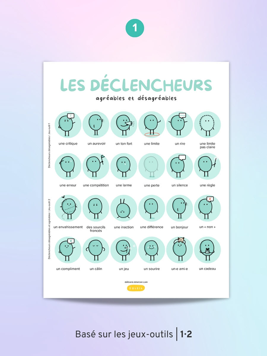 Affiches - Billie en 11 étapes | Les Éditions Émotion