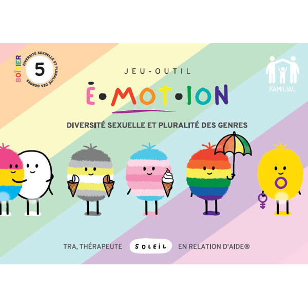 Jeu-outil É•mot•ion - Diversité sexuelle et pluralité des genres | Les Éditions Émotion