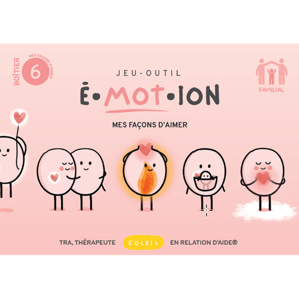 Jeu-outil É•mot•ion - Mes façons d'aimer | Les Éditions Émotion