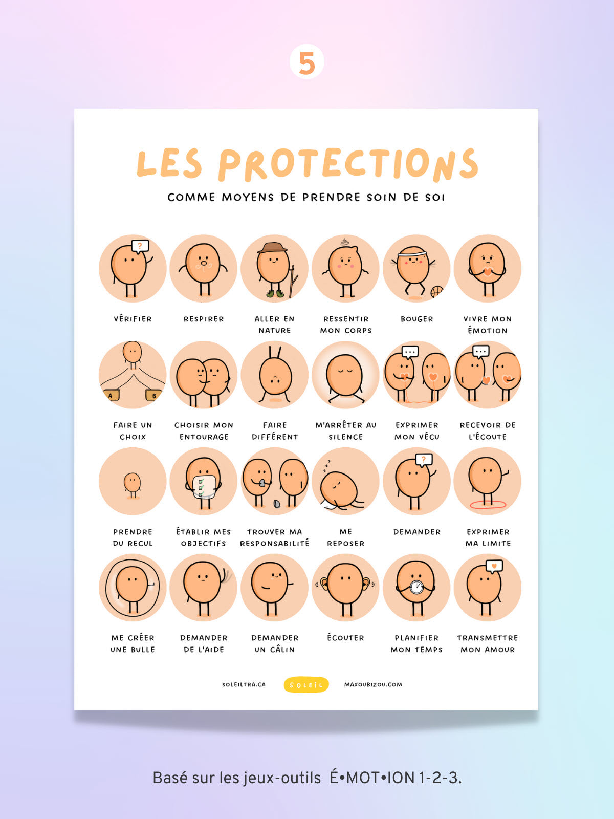 Affiches - Billie en 5 étapes | Les Éditions Émotion