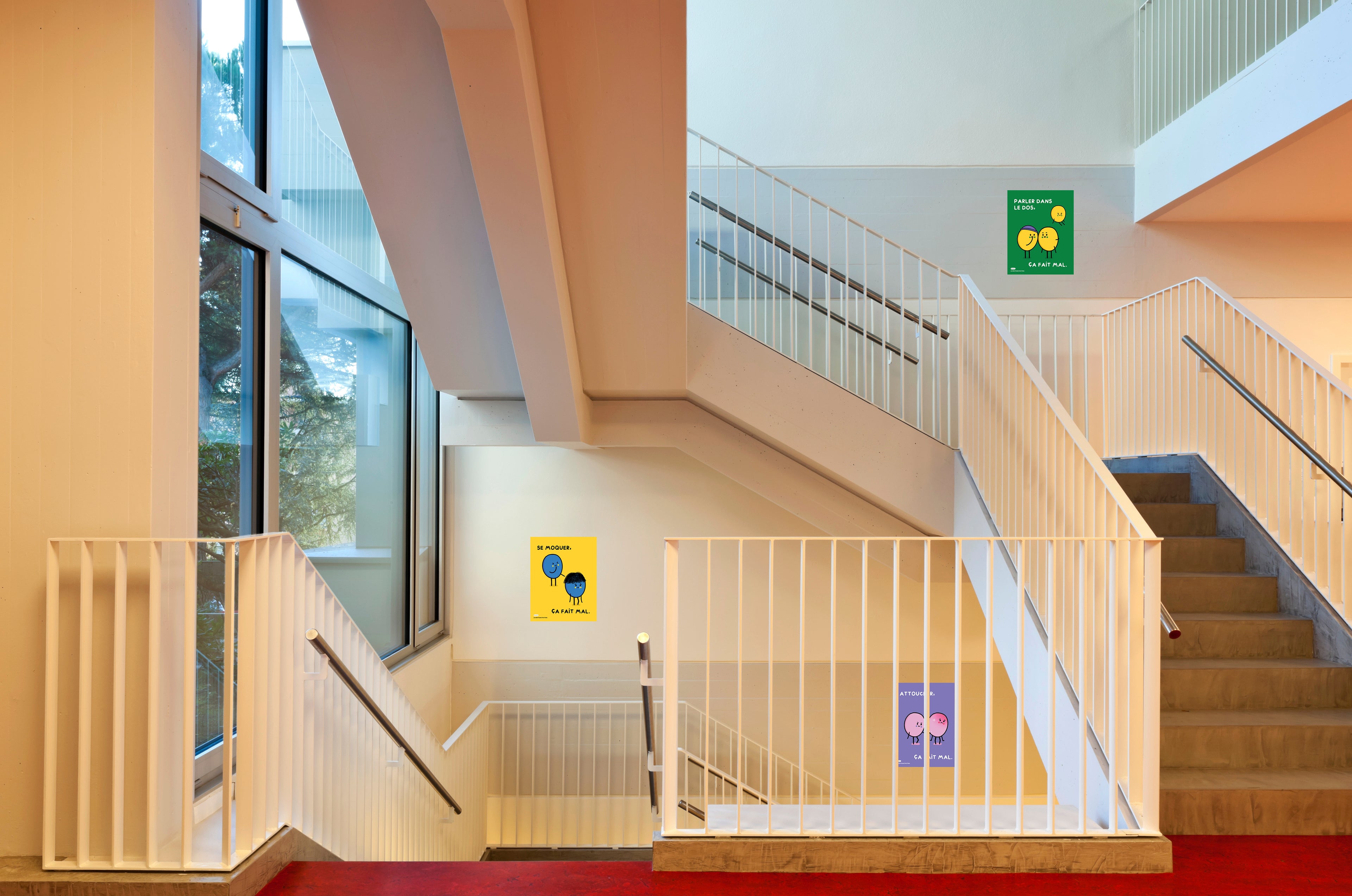 Affiches | Gestes d’agression | Éditions Émotion