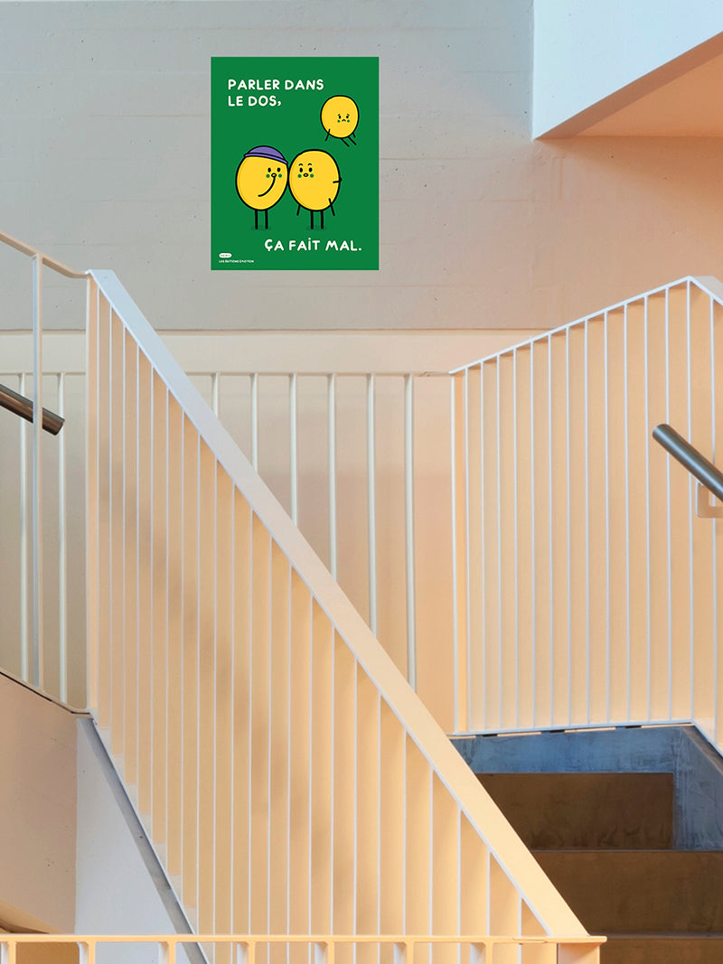 Affiches | Gestes d’agression | Éditions Émotion