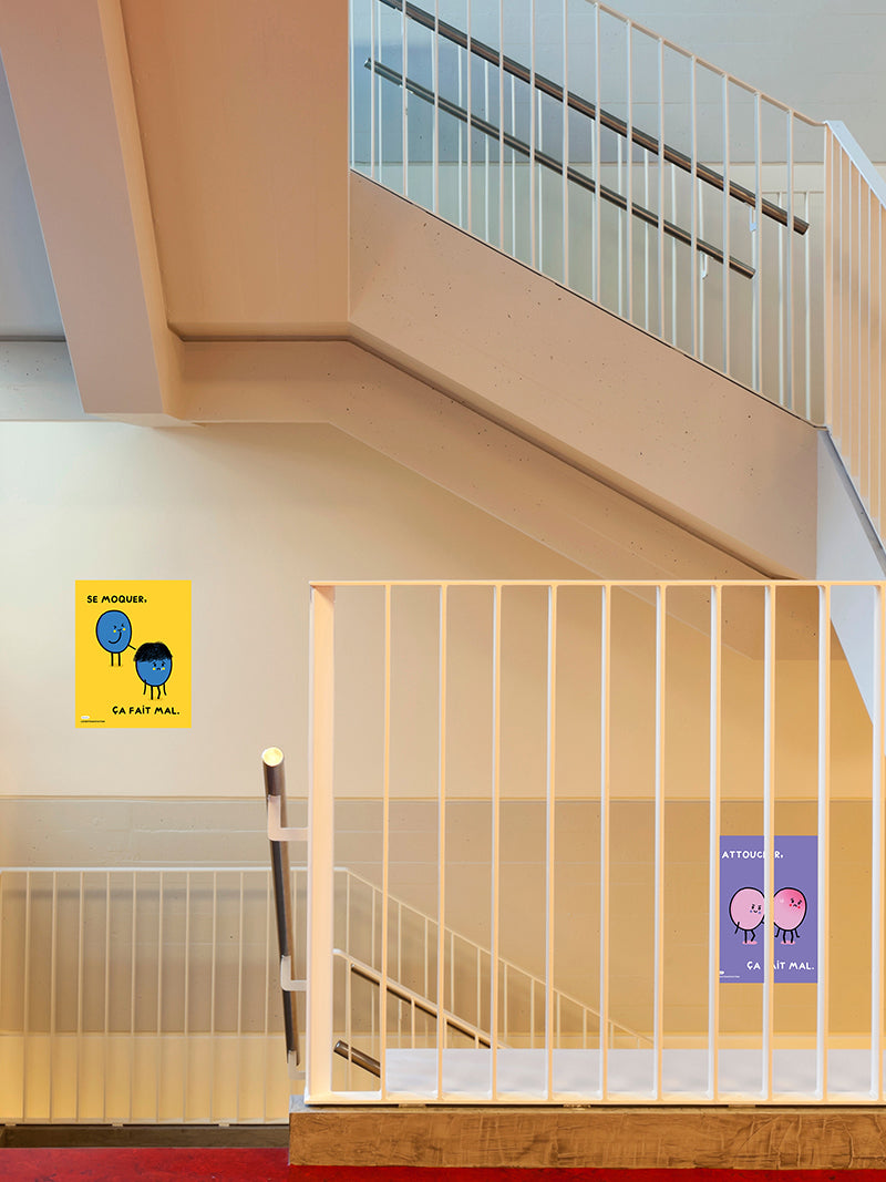 Affiches | Gestes d’agression | Éditions Émotion