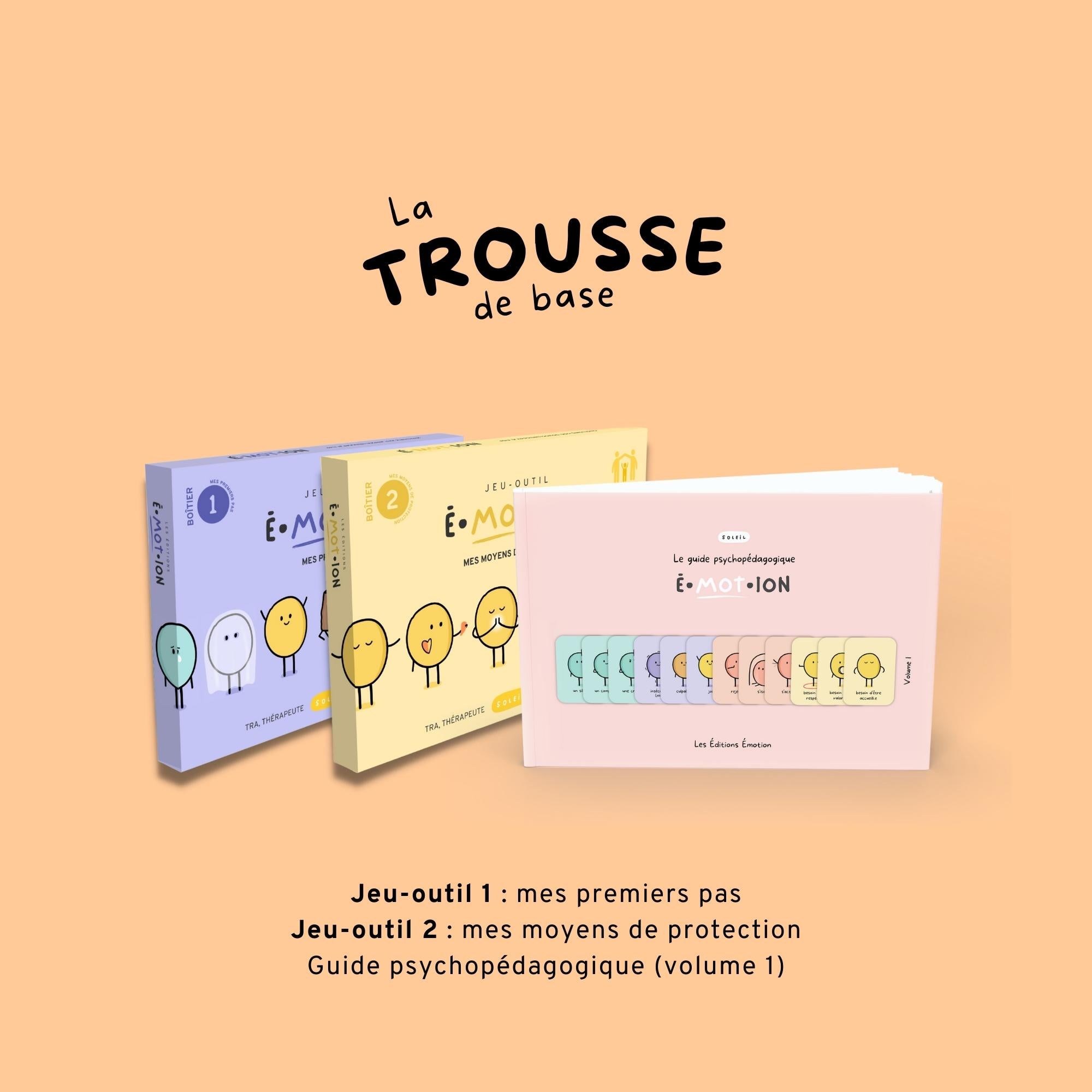 Trousse de base É•mot•ion | Les Éditions Émotion