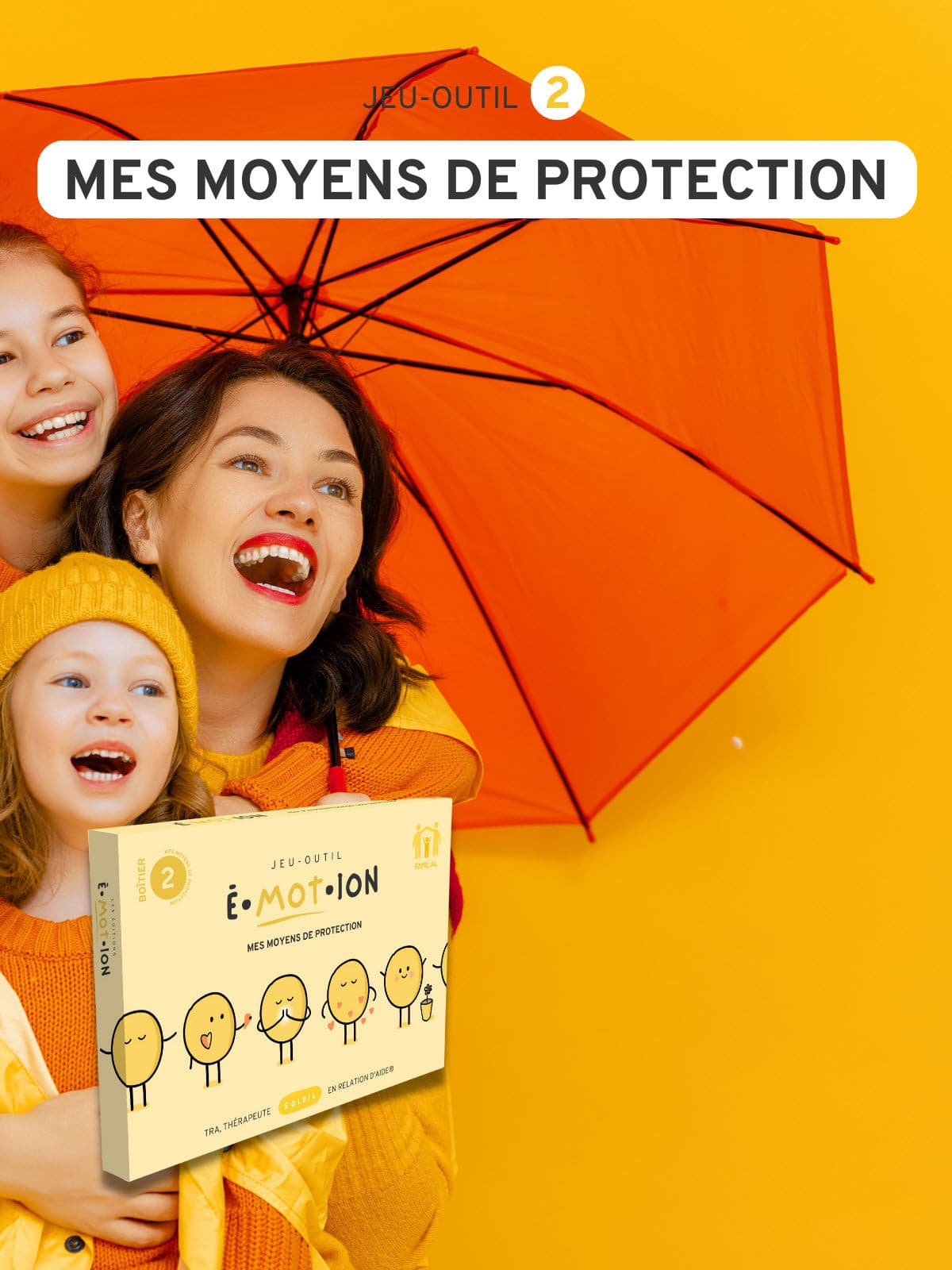 Jeu-outil É•MOT•ION - Mes moyens de protection | Les Éditions Émotion