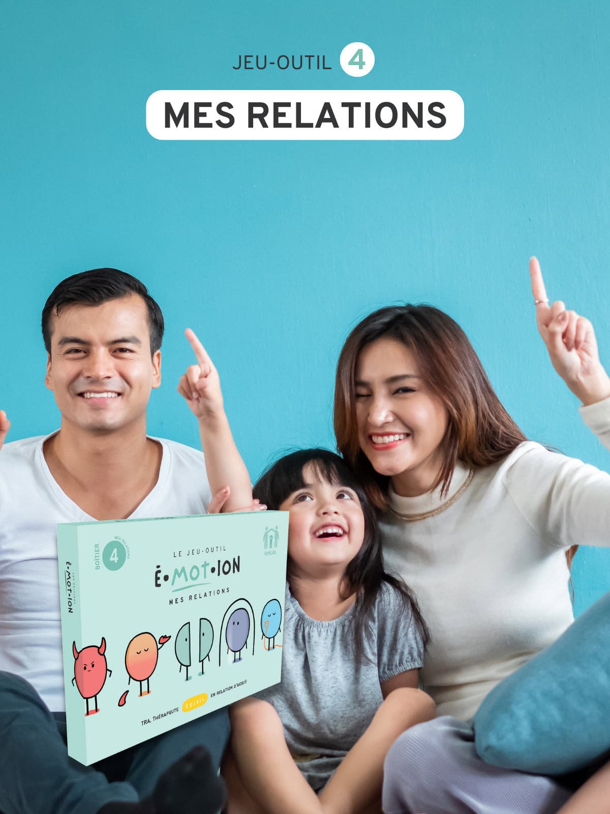 Jeu-outil É•MOT•ION - Mes relations | Les Éditions Émotion