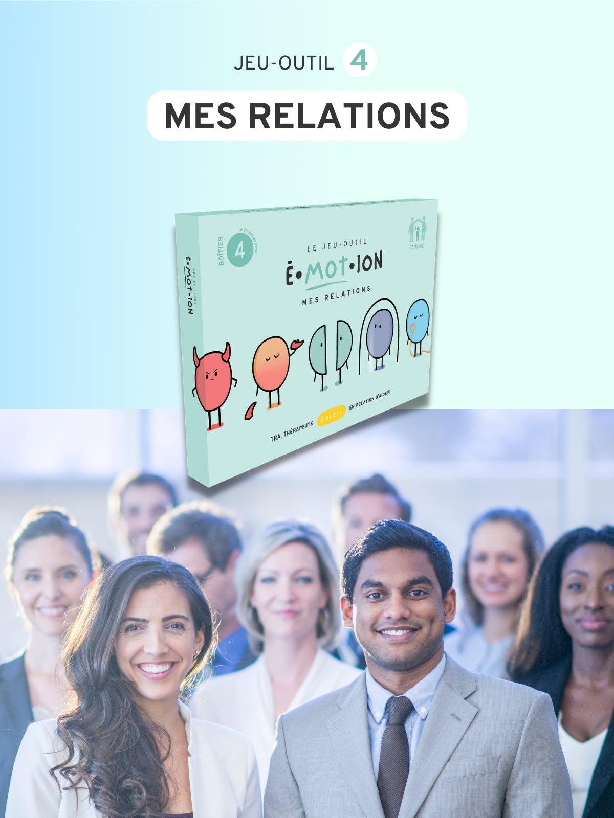 Jeu-outil É•MOT•ION - Mes relations | Les Éditions Émotion
