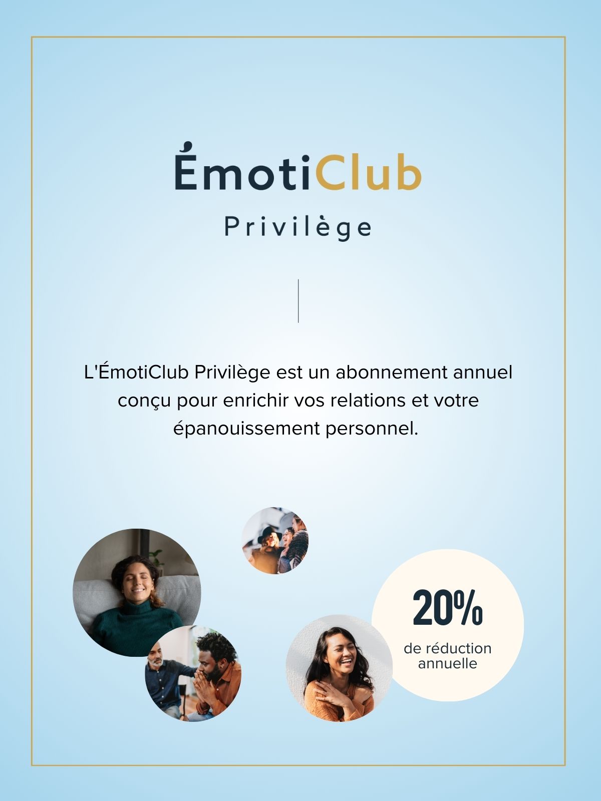 ÉmotiClub Privilège | Éditions Émotion