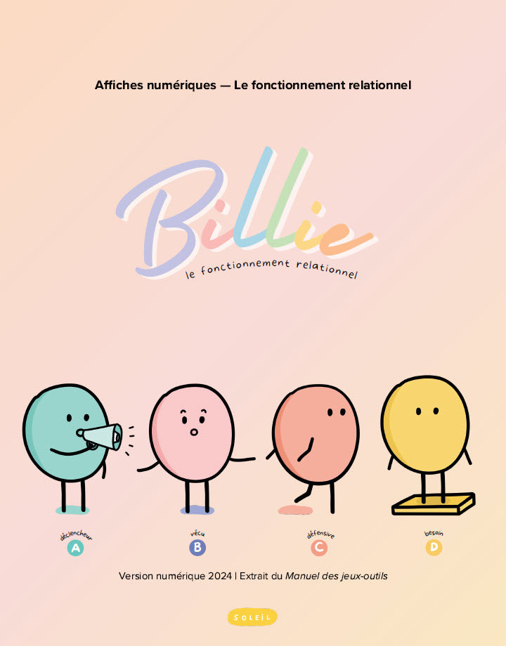 Affiches É•mot•ion - Le fonctionnement relationnel | Éditions Émotion