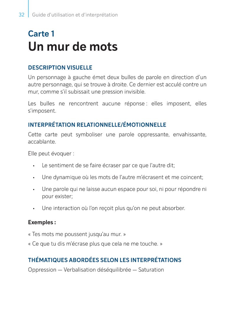 Bulles de SentiMots - Guide | Éditions Émotion