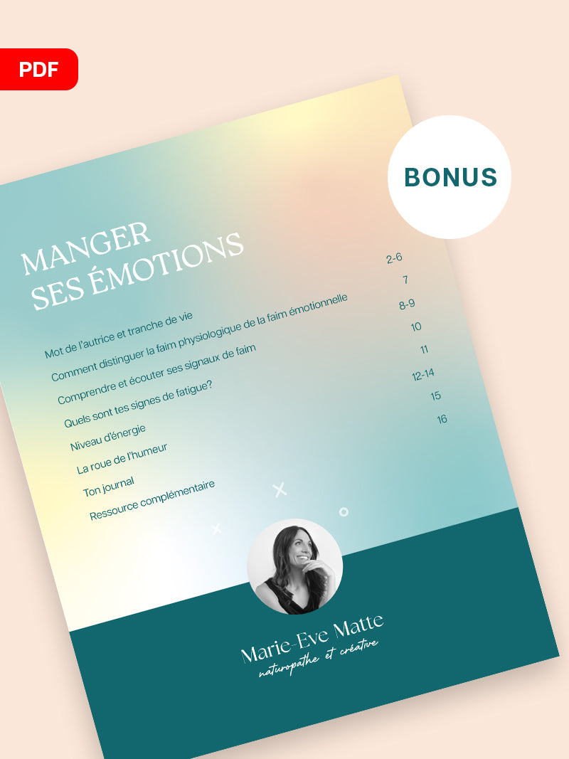 Manger ses émotions | Éditions Émotion