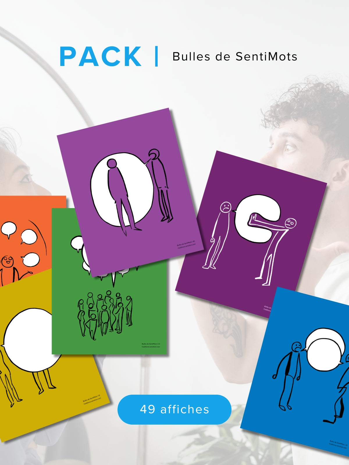 Pack | Bulles de SentiMots | Éditions Émotion