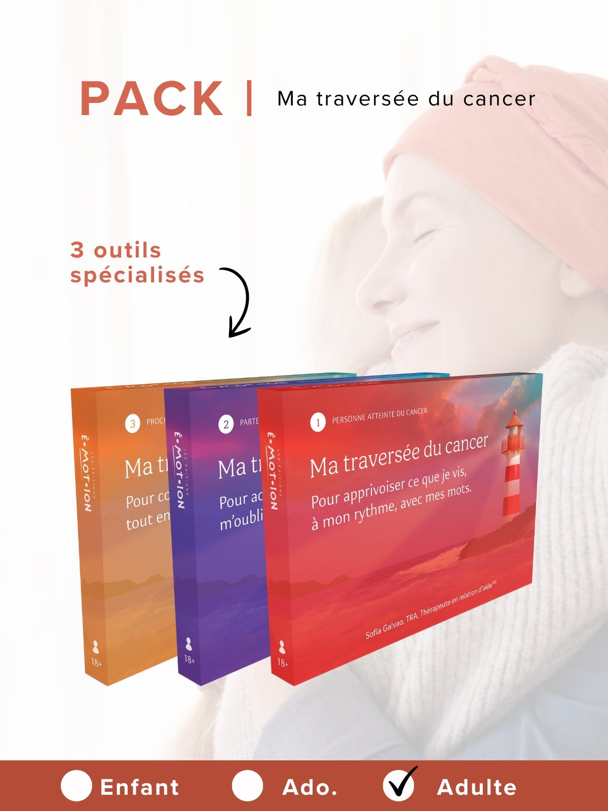 Pack | Ma traversée du cancer | Éditions Émotion