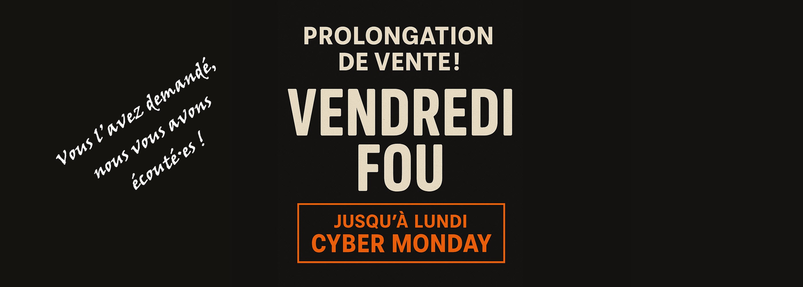 Black Friday | Éditions Émotion