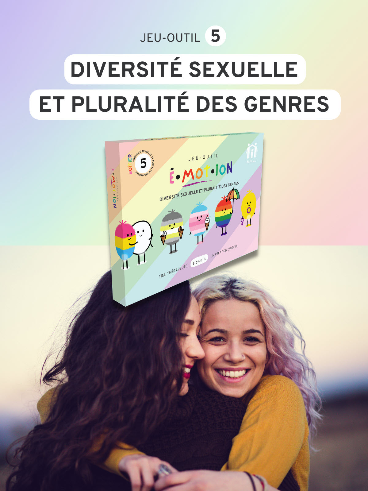 Jeu-outil É•MOT•ION - Diversité sexuelle et pluralité des genres | Éditions Émotion