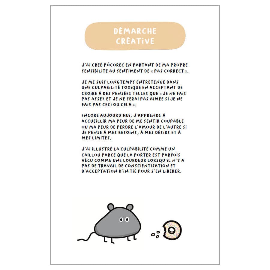 Les Éditions Émotion | Pôcorec - Un livre sur la culpabilité