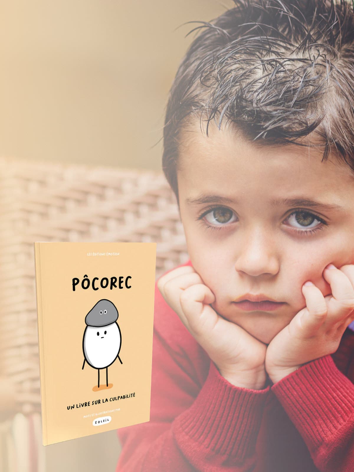 Les Éditions Émotion | Pôcorec - Un livre sur la culpabilité