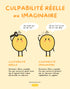 Affiche - Culpabilité réelle ou culpabilité imaginaire | Les Éditions Émotion
