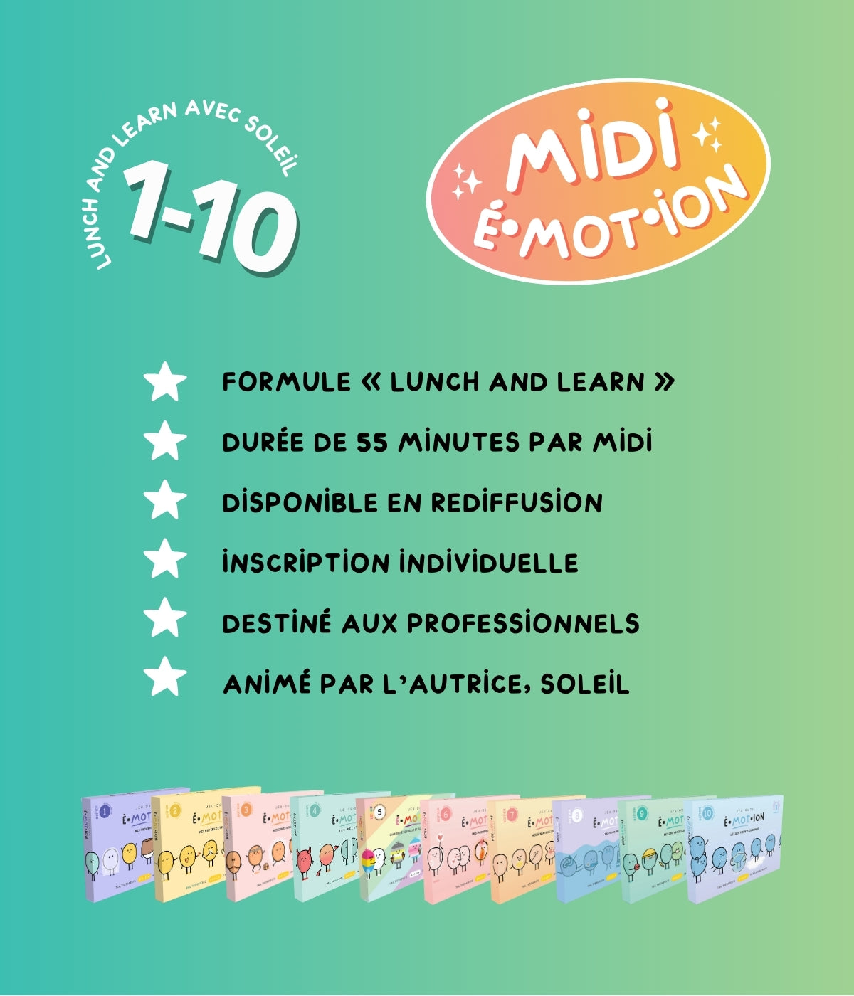 10 Midis É•mot•ion | Éditions Émotion
