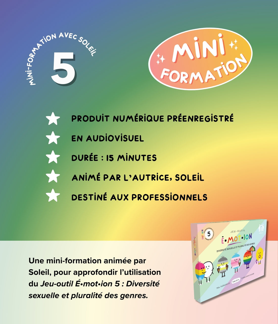 Mini-formation | Jeu-outil 5 | Éditions Émotion