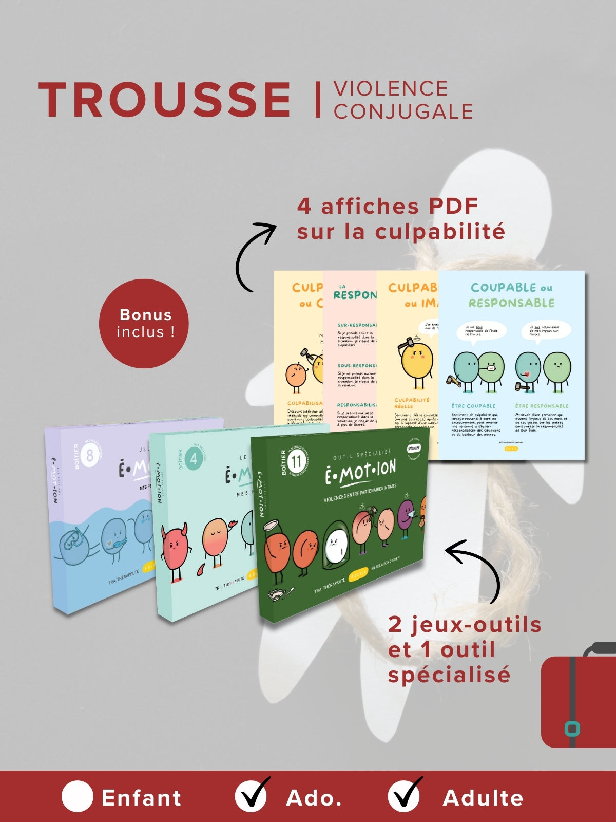 Trousse | Violence conjugale | Éditions Émotion