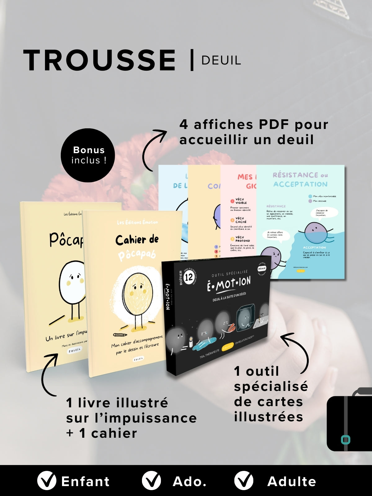 Trousse | Deuil | Éditions Émotion