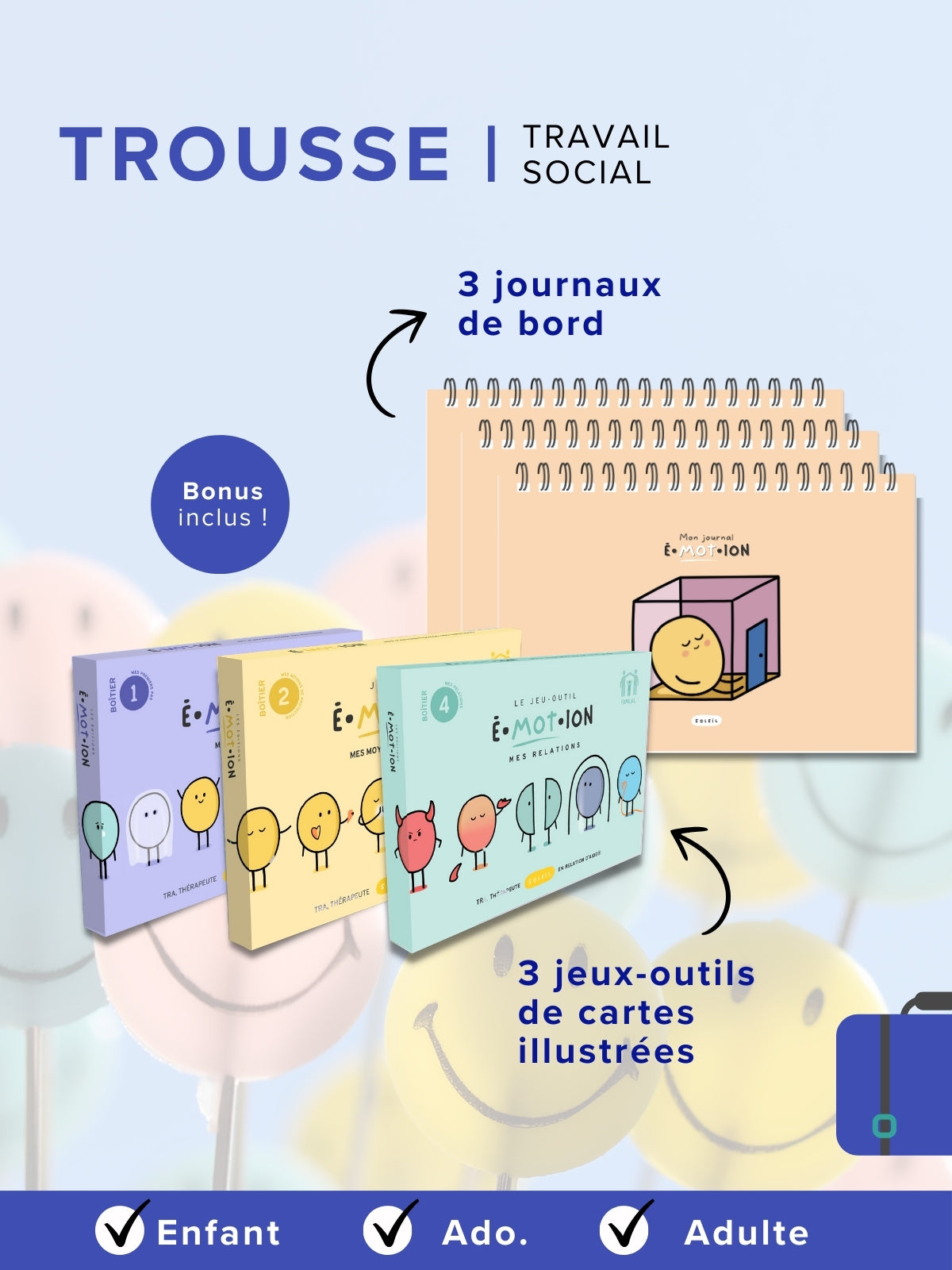 Trousse | Travail social | Éditions Émotion