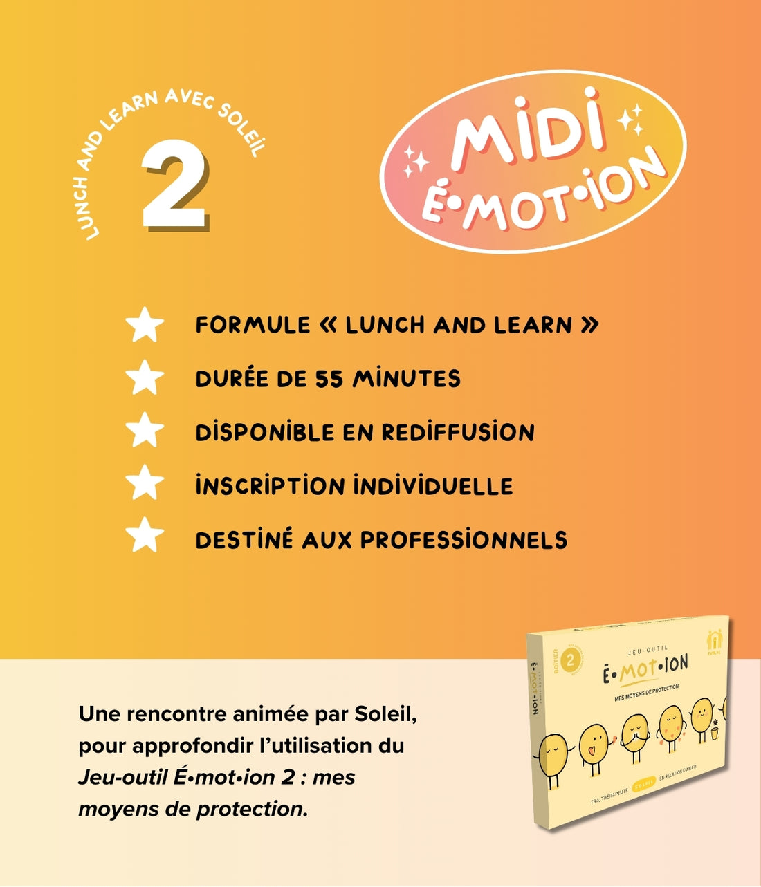 Midi É•mot•ion 2 : Mes moyens de protection | Éditions Émotion