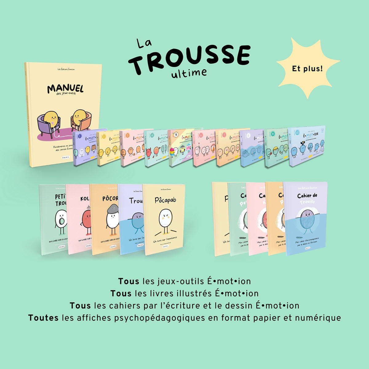 Trousse ultime É•mot•ion | Éditions Émotion