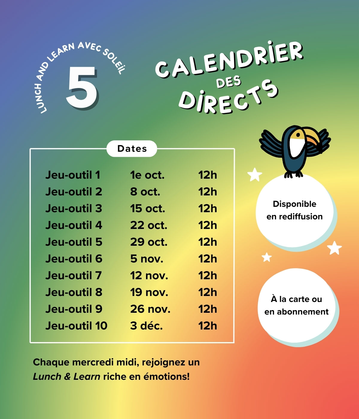 29 octobre ◊ Midi É•mot•ion 5 : Diversité sexuelle et pluralité des genres
