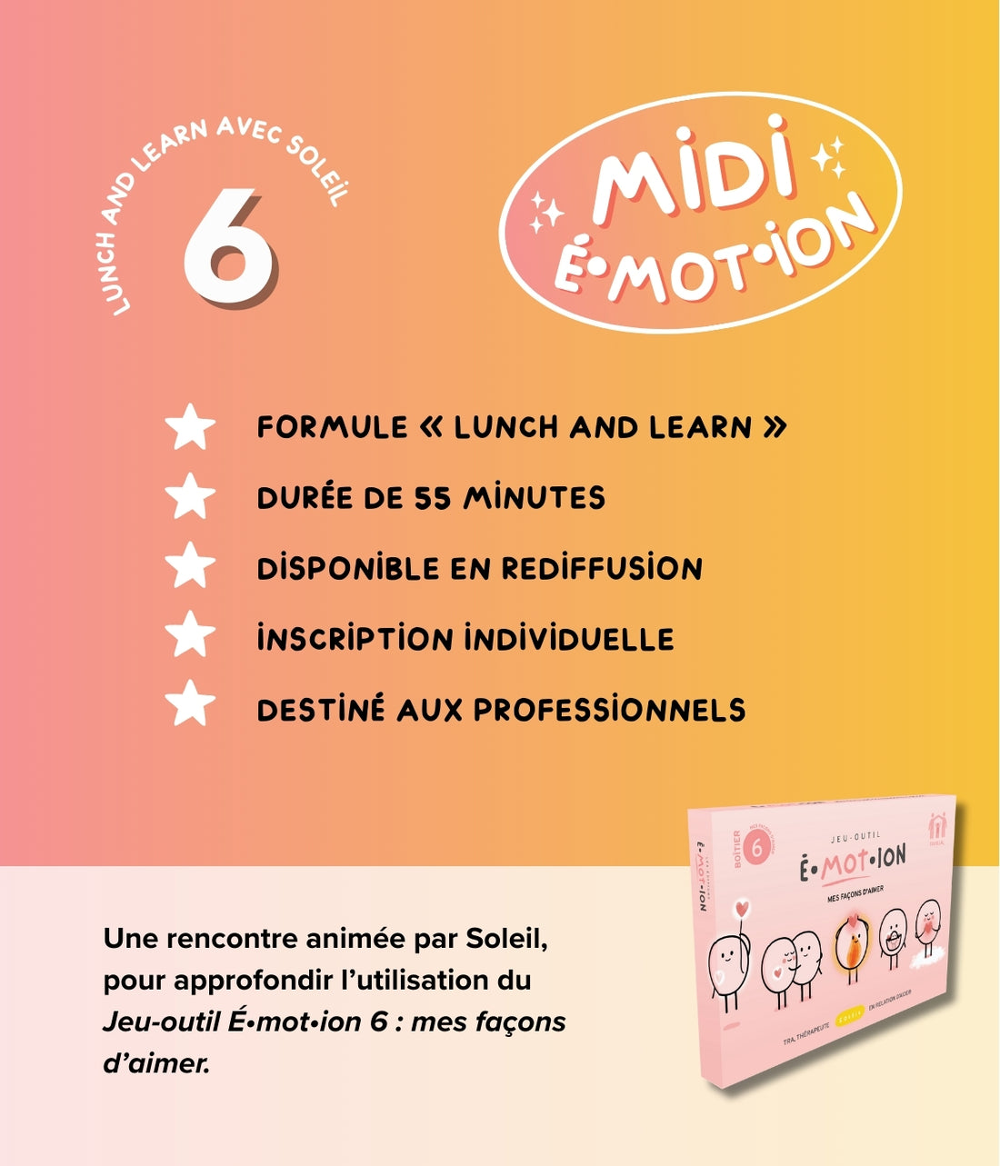 5 novembre ◊ Midi É•mot•ion 6 : Mes façons d&