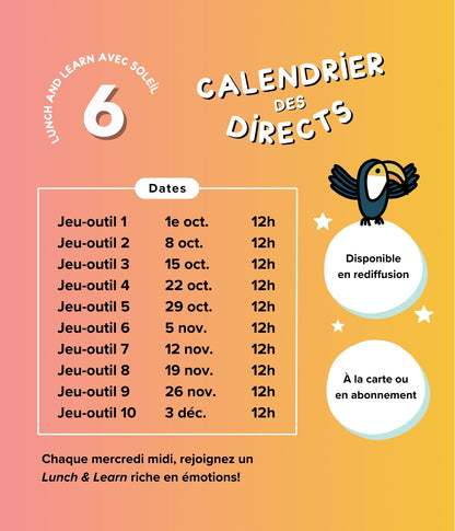 5 novembre ◊ Midi É•mot•ion 6 : Mes façons d&
