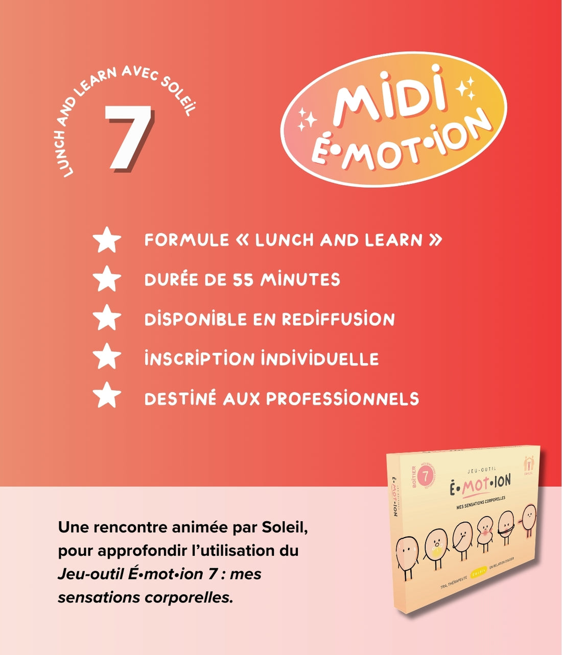 Midi É•mot•ion 7 : Mes sensations corporelles | Éditions Émotion
