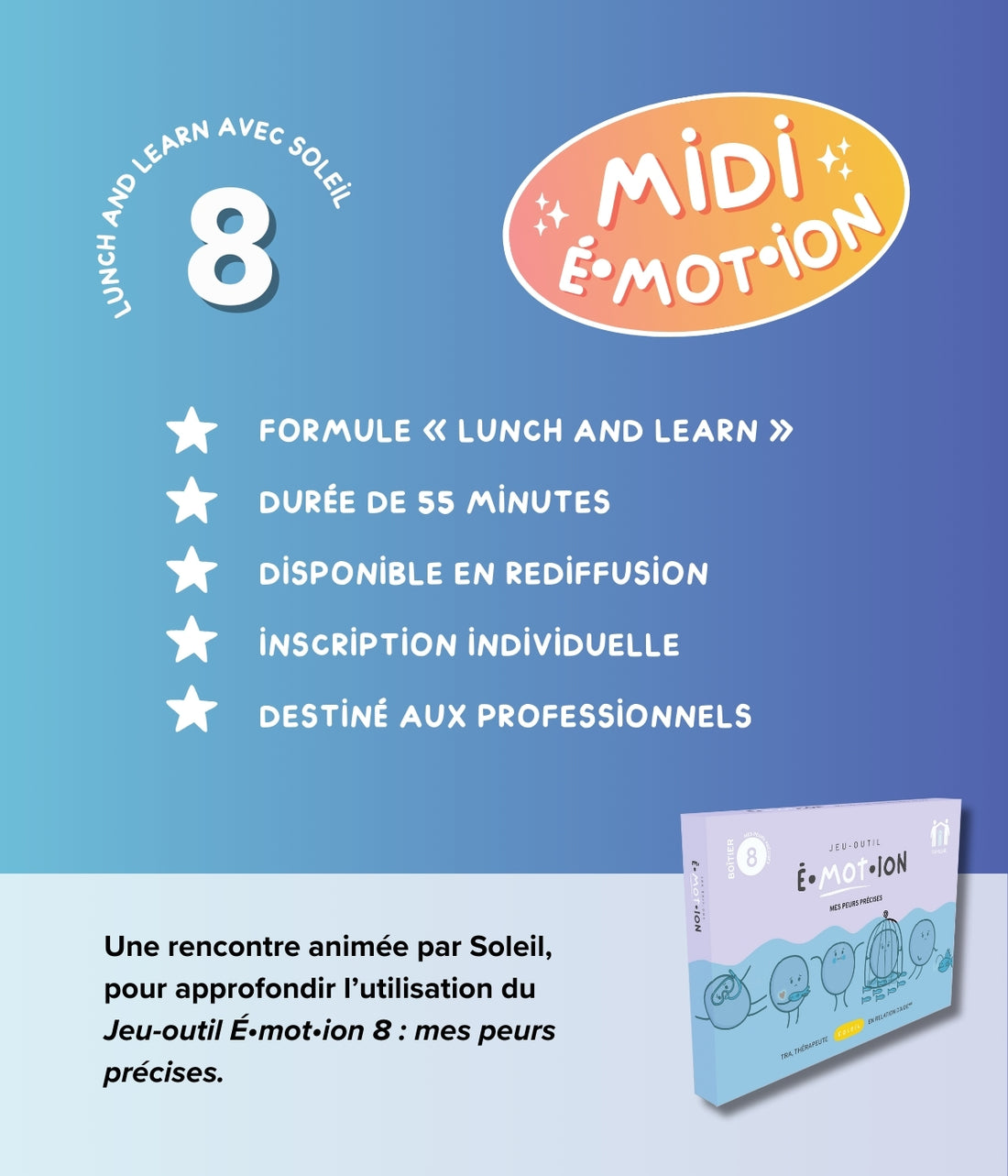 19 novembre ◊ Midi É•mot•ion 8 : Mes peurs précises