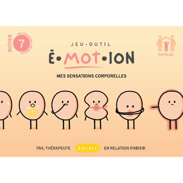 Jeu-outil É•mot•ion - Mes sensations corporelles | Les Éditions Émotion