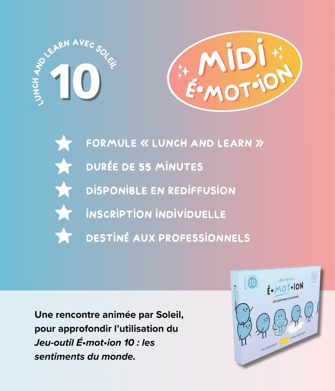 Midi É•mot•ion 10 : Les sentiments du monde | Éditions Émotion